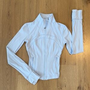 Light Blue Cropped Lululemon Define Jacket
